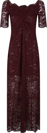 Paco Rabanne Abito Lungo - - Dresses - Donna - Viola - M