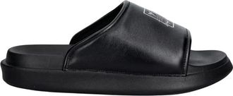 Yohji Yamamoto Slide Sandal - Heren - Schoenen - Zwart - Maat: 39 1/3 EU Leer