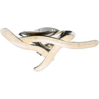 Globo Lighting Plafoniera - Nabro - cromo - metallo - &oslash; 54cm - led - - Globo