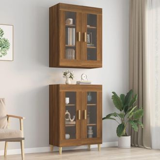 vidaXL Vidaxl - Armario Colgante De Pared Roble Sonoma 69,5x34x90 Cm