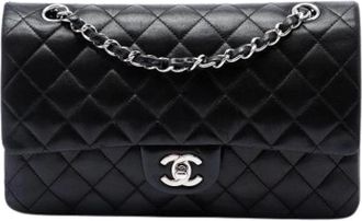 Chanel Pre-owned Classic Double Flap Shoulder Bag - Dames - Vintage Schoudertas - Zwart - ONE Size - Vintage