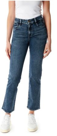 G-Star Straight Fit Jeans - Dames - Cropped Jeans - Blauw - W29 L34 - Denim - Jeans