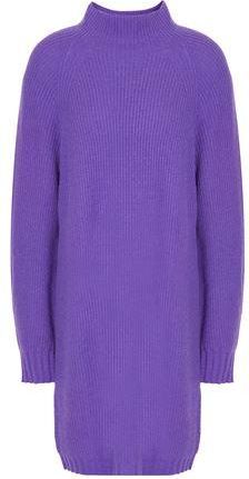 8 by YOOX KNIT RAGLAN SLEEVE MINI DRESS