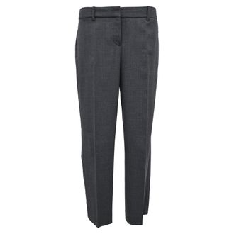 Theory Trousers in Grey Wool