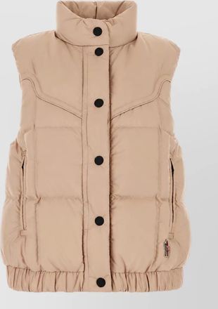 Moncler down sleeveless puffer jacket