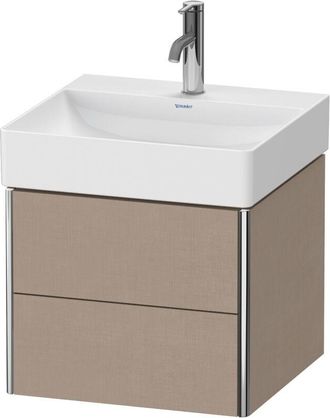 Duravit Xsquare Mueble De Ba&ntilde;o De Pared 48,4x46,0 Cm, 2 Cajones, - Duravit