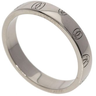 Cartier White Gold White Gold (18K) Band Ring (Pre-Owned)