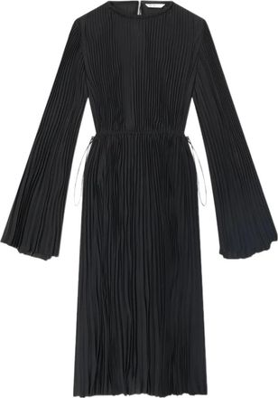 Balenciaga Abito midi plissettato - Nero