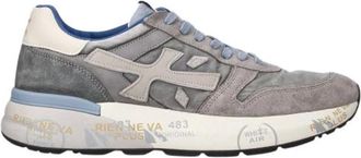 Premiata Mick Sneakers - Heren - Sneakers - Grijs - 42 EU - Leer - Schoenen