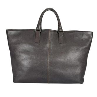 Bottega Veneta Pre-owned Tote Bags, male, Brown, Size: ONE SIZE Pre-owned Intrecciato Tote Bag