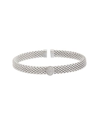 Meshmerise Mesh 0.10 Ct. Tw. Diamond Bangle Bracelet