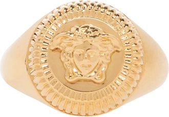 Versace Medusa hoofdring - Dames - Ringen - Geel - 60 MM - Accessoires