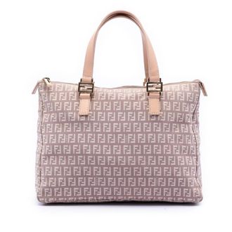 Fendi Pre-owned Fendi Zucchino Canvas Tote Ladies 2372 8BH138 LPN 058