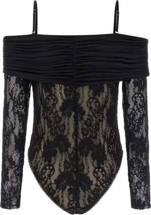 Zimmermann Womens Black Polyamide Bodysuit Clothing