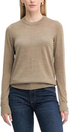 Michael Kors Ronde hals gebreide kleding - Dames - Ronde hals truien - Groen - XS - Truien & Vesten