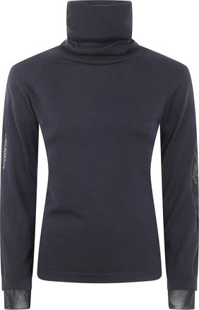 Yohji Yamamoto Coltruien - Dames - Coltruien - Zwart - M - Truien & Vesten