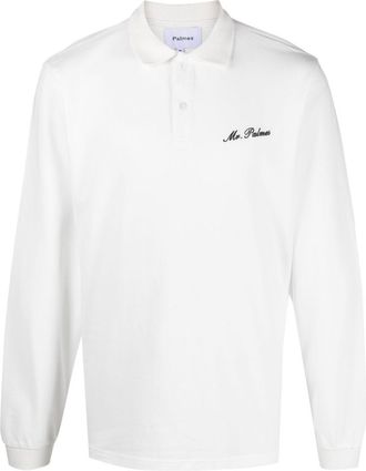 Palmes Logo Organic Cotton Polo Shirt