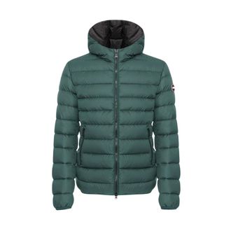 Colmar Ski Jackets, male, Green, Size: 2XL Piumino sportivo con cappuccio fisso