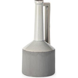 Mercana Burton Ceramic Jug Vase in Grey at Nordstrom, Size Medium
