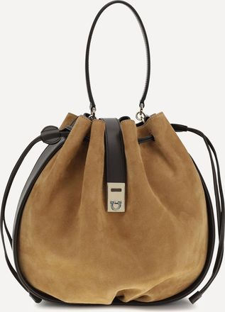 Ferragamo Hug Buckle Bucket Bag Female UNI