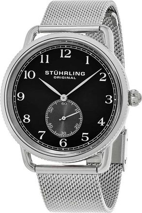 St&uuml;hrling Symphony Black Dial Mens Watch M15248