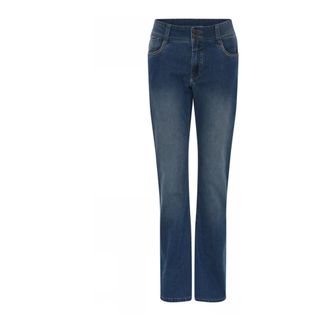 C.Ro Flared Denim Jeans Medium Blue - female - C.Ro - Bootcut Jeans - Blue - 4XL - Jeans