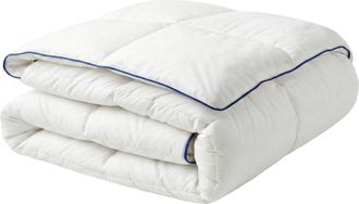 Beliani Piumino Leggero In Piuma DOca Bianco 220 X 240 Cm Cervino
