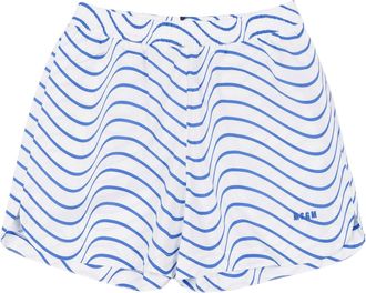 Msgm Poplin Shorts Girl