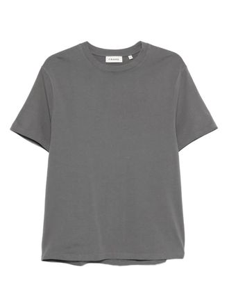 Frame Denim logo-print T-shirt - men - Fabric - S - Grey