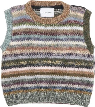 Dawn x Dare Mouwloze Truien - Dames - Ronde hals truien - Veelkleurig - M - Truien & Vesten