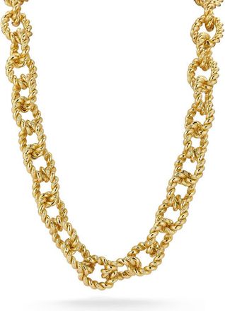 Sphera Milano Twisted Link Chain Necklace in Gold at Nordstrom Rack