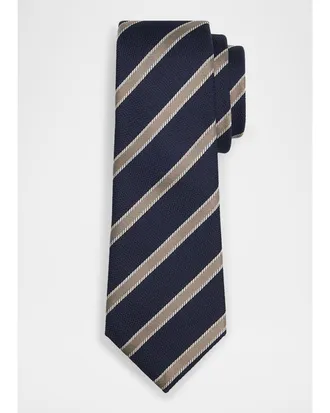 Giorgio Armani Mens Woven Stripe Silk Tie
