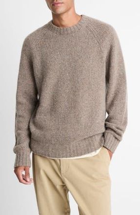 Vince Donegal Raglan Sweater in Heather Mouse at Nordstrom Rack, Size Xx-Large