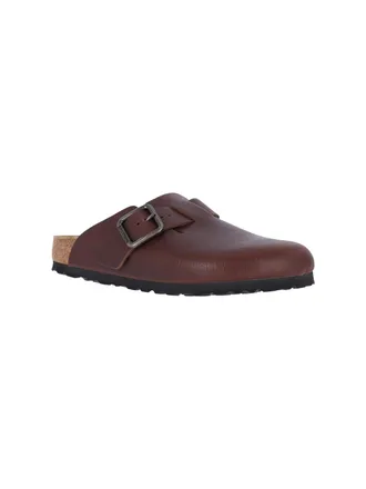 Birkenstock Mens Sandals Brown Leather