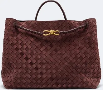 Bottega Veneta Shopper Andiamo Large in suede