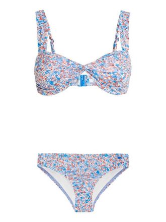 Protest B&uuml;gel-Bikini PROTEST Bikini PRTSTRAIT, Damen, Gr. XL, Cup B, blau (palaceblau), Obermaterial: 88% Polyester Pol. recyc.. 12% Elasthan EL., Bikini-Sets