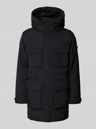Didriksons 1913 Parka mit Pattentaschen Modell AIDEN in Black, Gr&ouml;&szlig;e XXXL