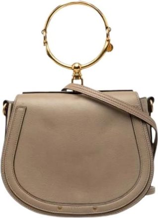 Chlo&eacute; Pre-owned Nile Bracelet - Dames - Vintage Schoudertas - Bruin - ONE Size - Leer - Vintage