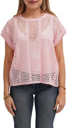 Cyrus Crewneck Dolman Top in Light Pink at Nordstrom Rack, Size Medium