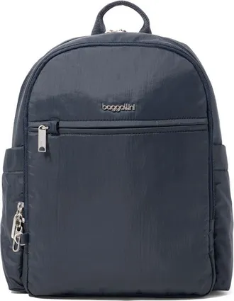 Baggallini Securtex Anti-Theft Getaway Backpack in French Navy at Nordstrom