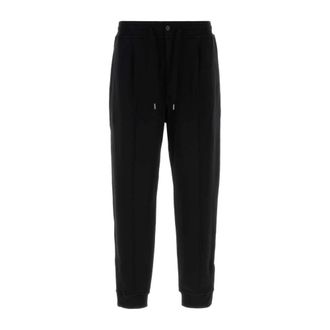 Brunello Cucinelli Brunello Cucinelli, Sweatpants, male, Black, Size: 3XL Cotton Blend Joggers