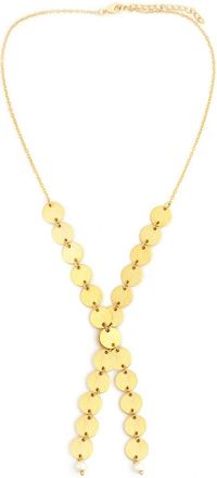 Panacea Circle Chain Lariat Necklace in Gold at Nordstrom Rack
