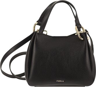 Furla Nuvola Mini - Tas met handvat aan de bovenkant van generfd leer