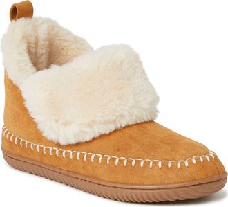 Dearfoams Moritz Bootie Slipper in Whiskey at Nordstrom, Size 11