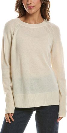 Fort&eacute; Cashmere Easy Crewneck 100% Cashmere Sweater