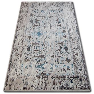 RugsX Rugsx - Alfombra Acr&iacute;lica Talas 0309 Blanco/azul Multicolour 80x150 Cm