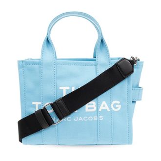 Marc Jacobs The Tote Mini Shopper Bag - Dames - Handtassen - Blauw - ONE Size - Katoen - Tassen
