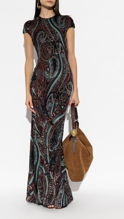 Etro Patterned Dress, Womens, Multicolour