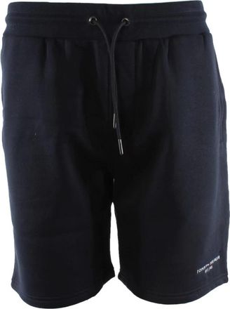Tommy Hilfiger Broeken - Heren - Korte Broeken - Blauw - S - Katoen - Korte Broeken