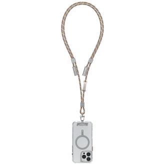 OEM Cord&oacute;n Universal Para Tel&eacute;fono 2 En 1 Skinarma Dyno Ve Usb-c/usb-c Beige